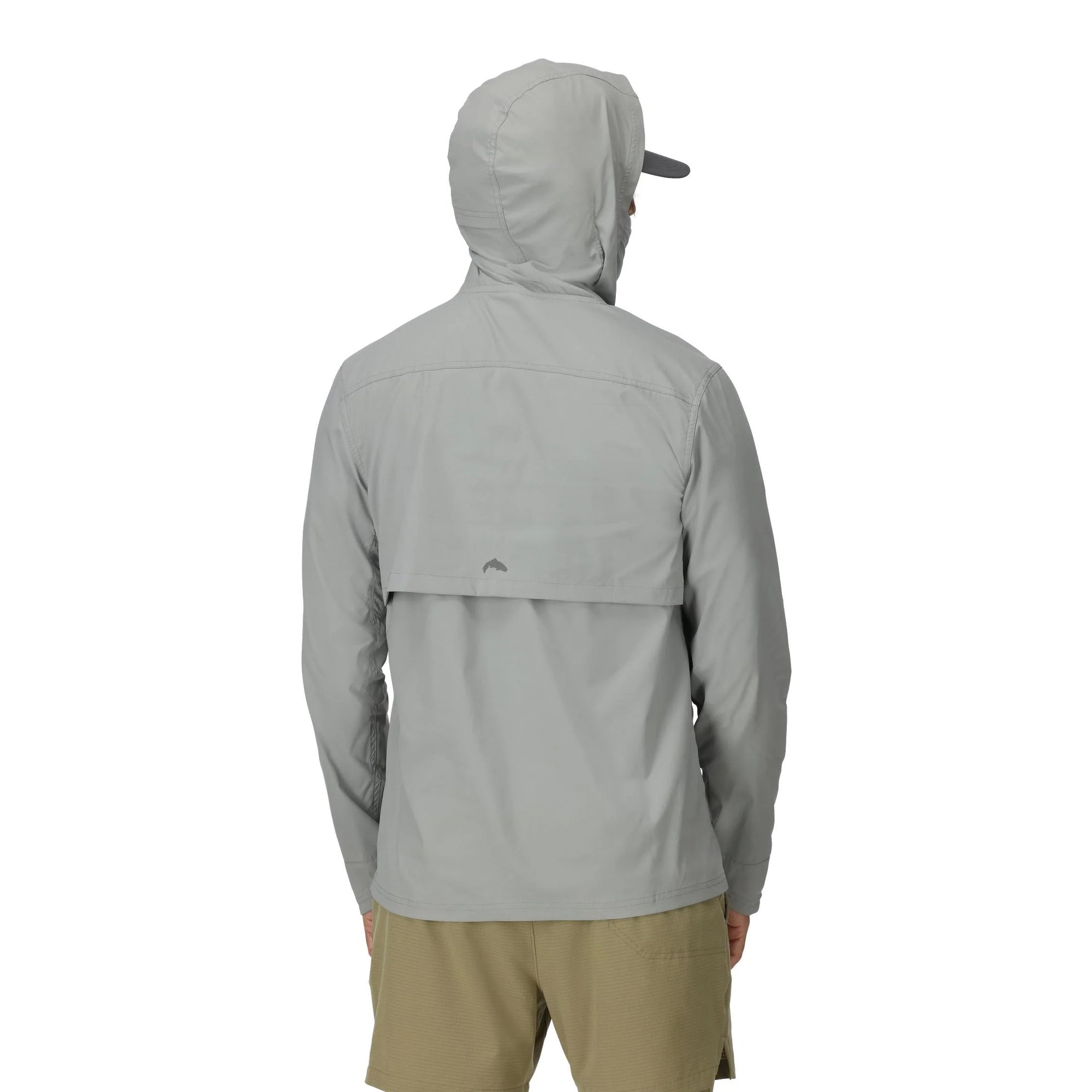 Simms Mens Latitude Hoody - Cinder Back