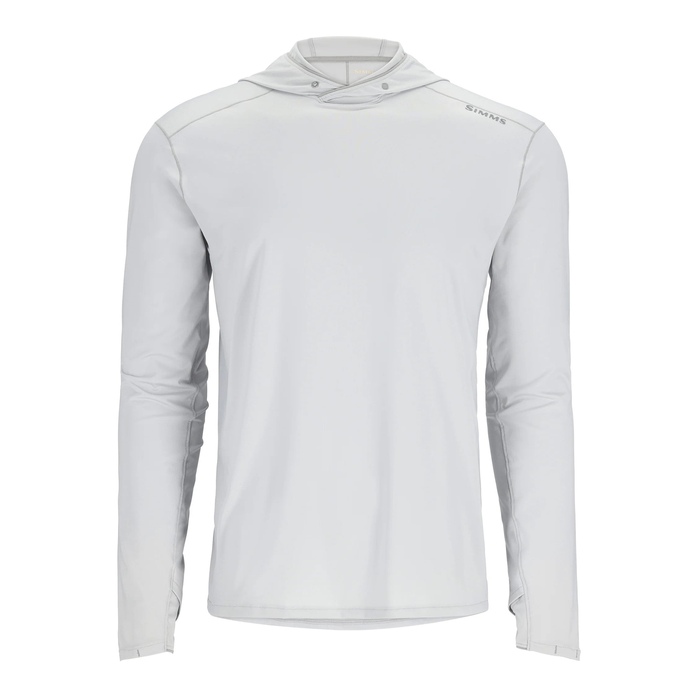 Simms Mens Solarflex Hoody - Sterling