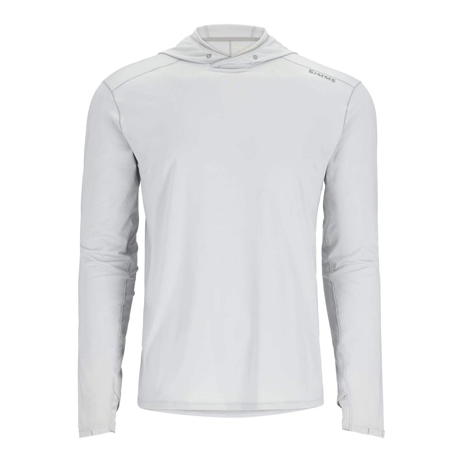Simms Mens Solarflex Hoody - Sterling