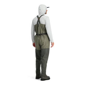 Simms Mens Tributary Stockinfoot Waders - Basalt Back