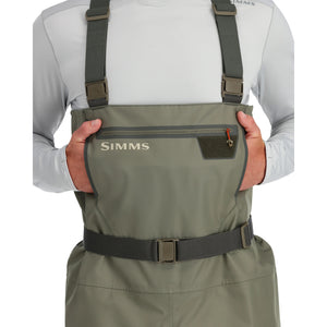 Simms Mens Tributary Stockinfoot Waders - Basalt Pockets