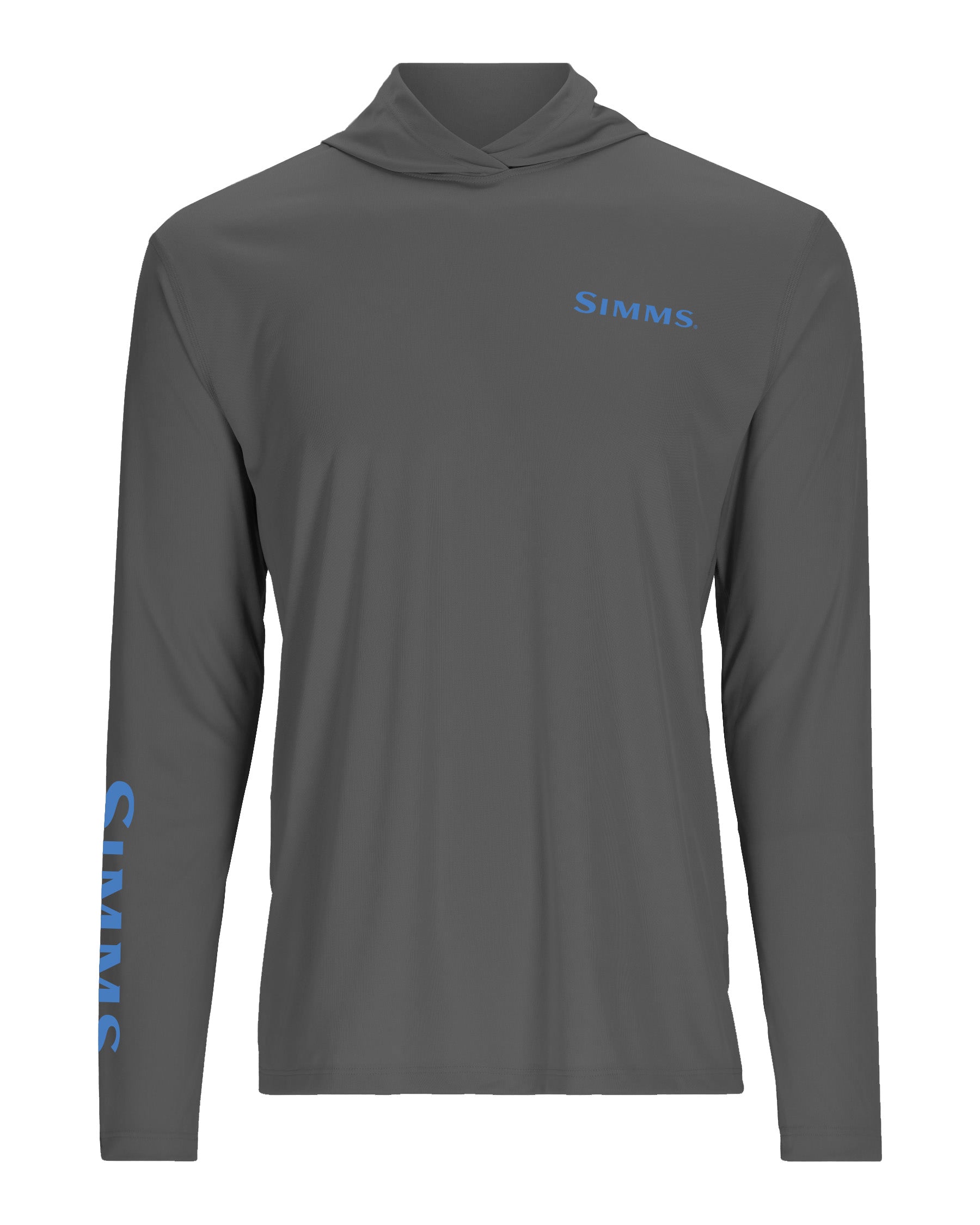 Simms S25 Artist Solartech Hoody - Blue Marlin Front