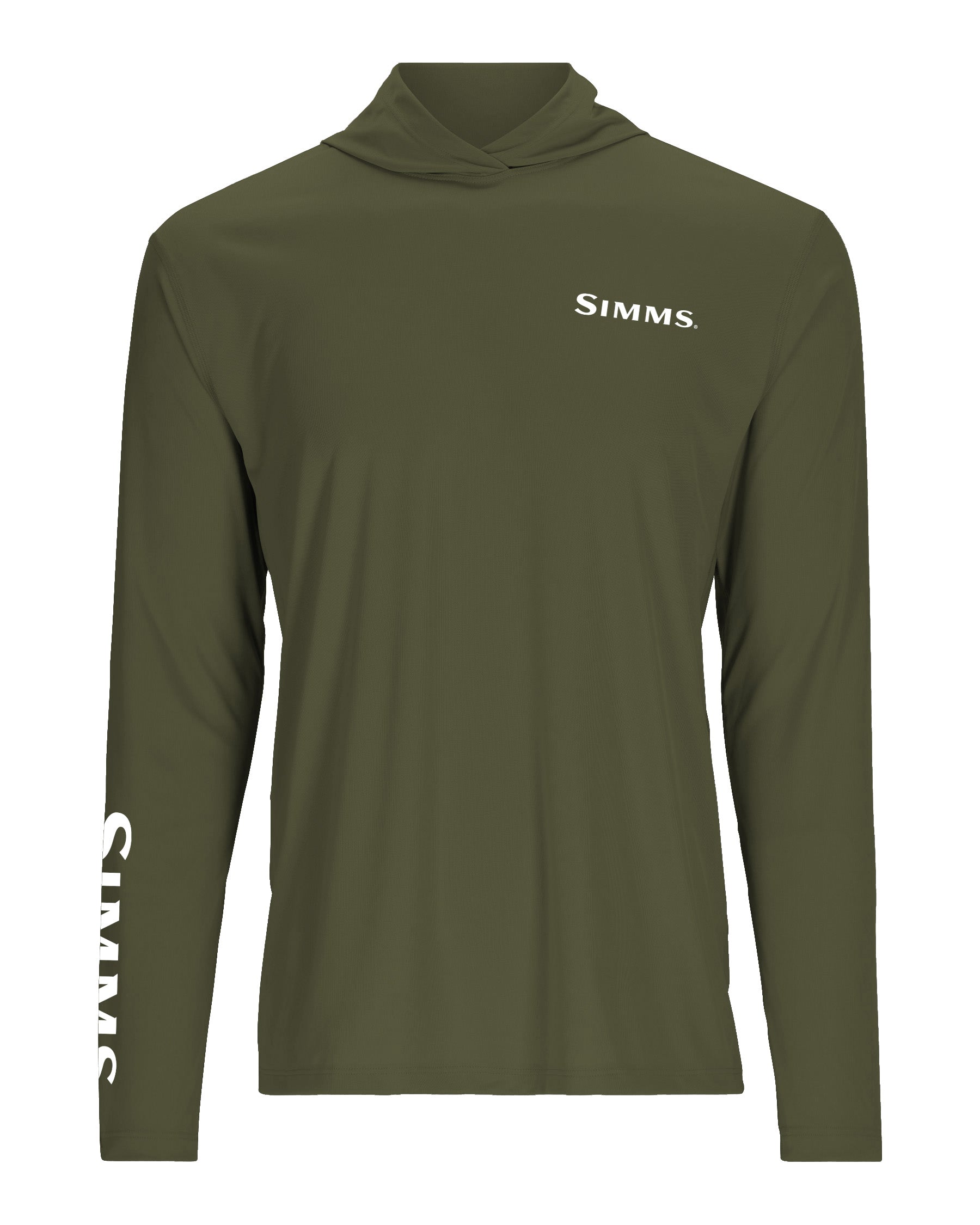 Simms S25 Artist Solartech Hoody - Brown Trout Front