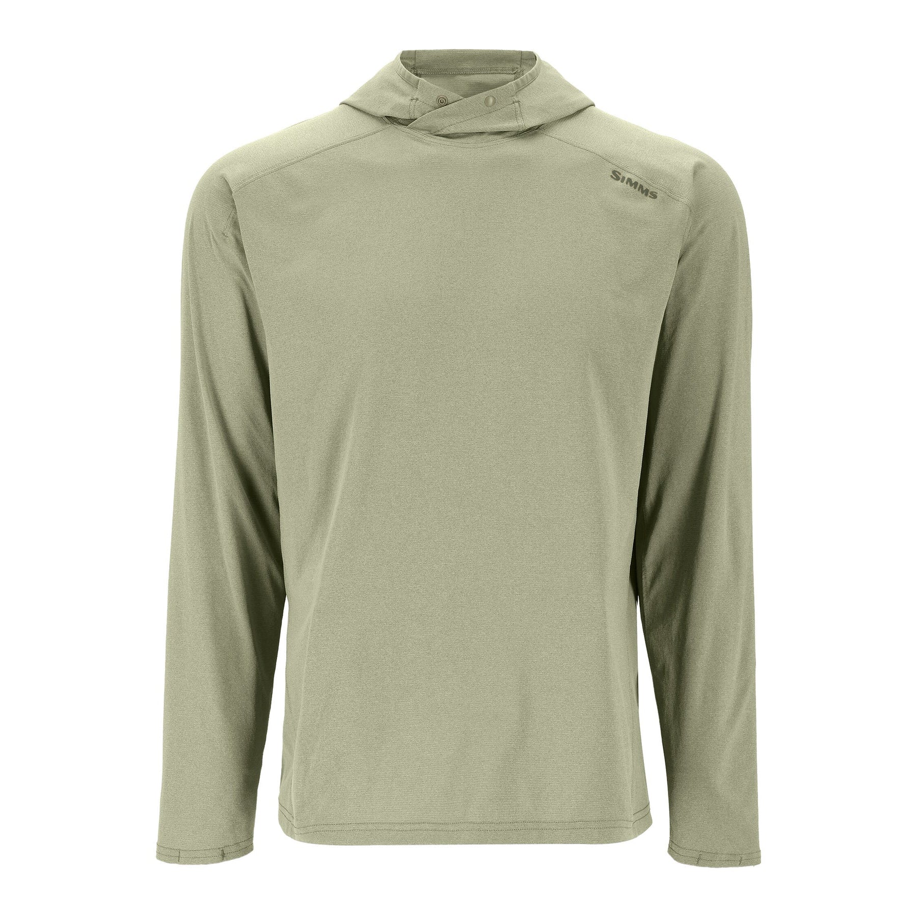 Simms Solarflex Hoody - Pale Pine Front