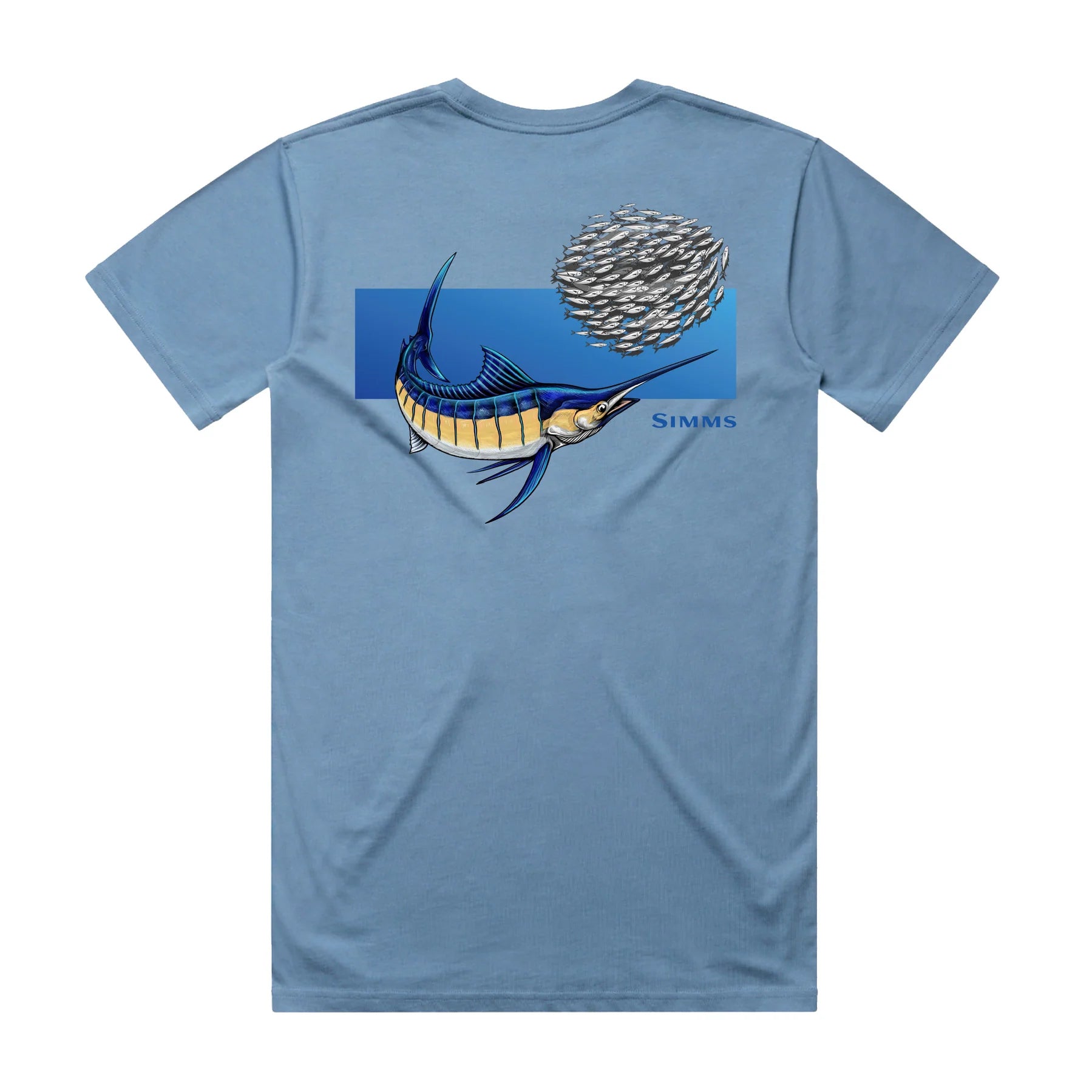 Simms Tee Marlin Bait Ball - Storm Back