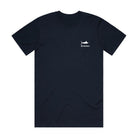 Simms Tee Marlin Birds Eye - Navy Front