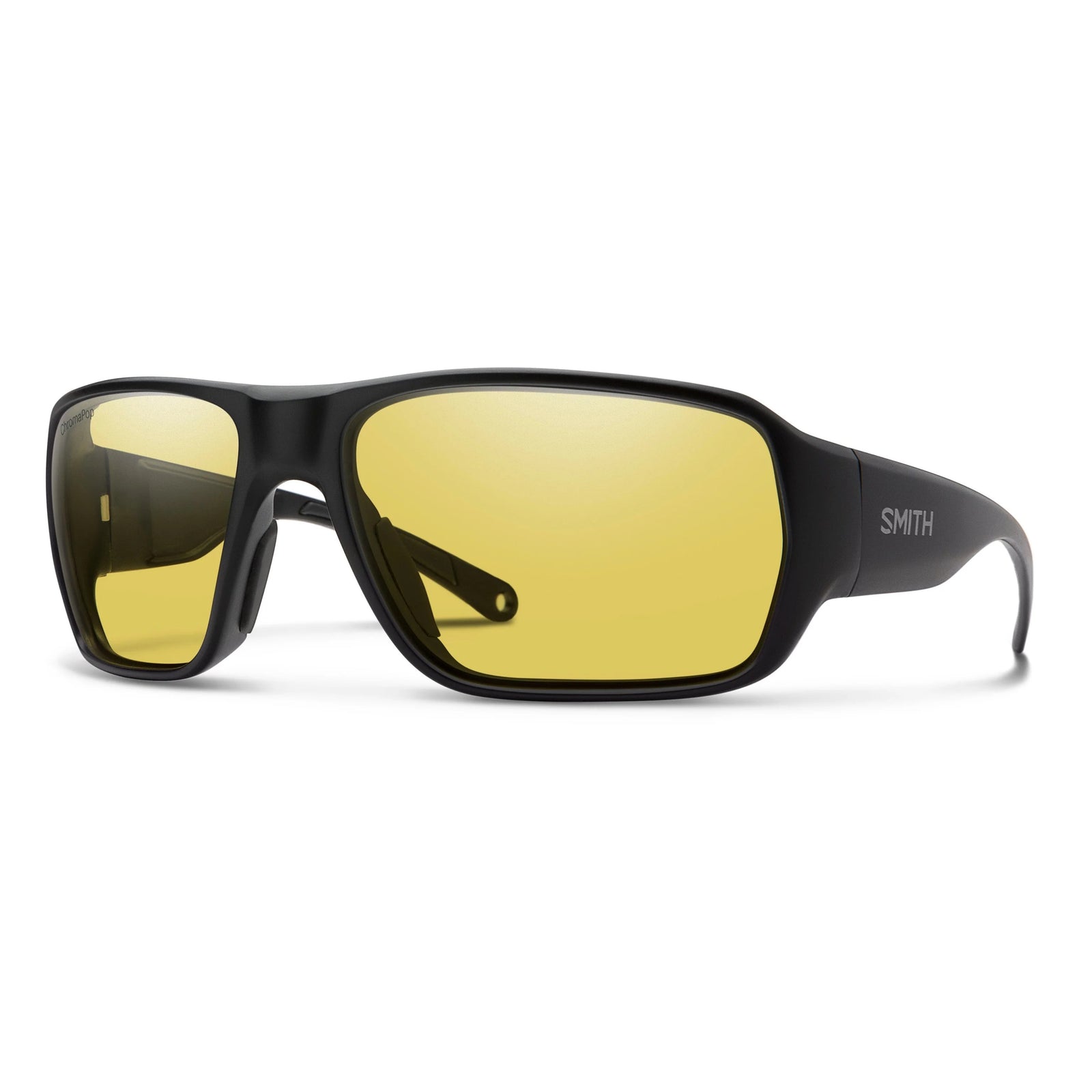 Smith Optics Castaway Matte Black Frame Chromapop Polarised Glass Low Light Yellow Lens