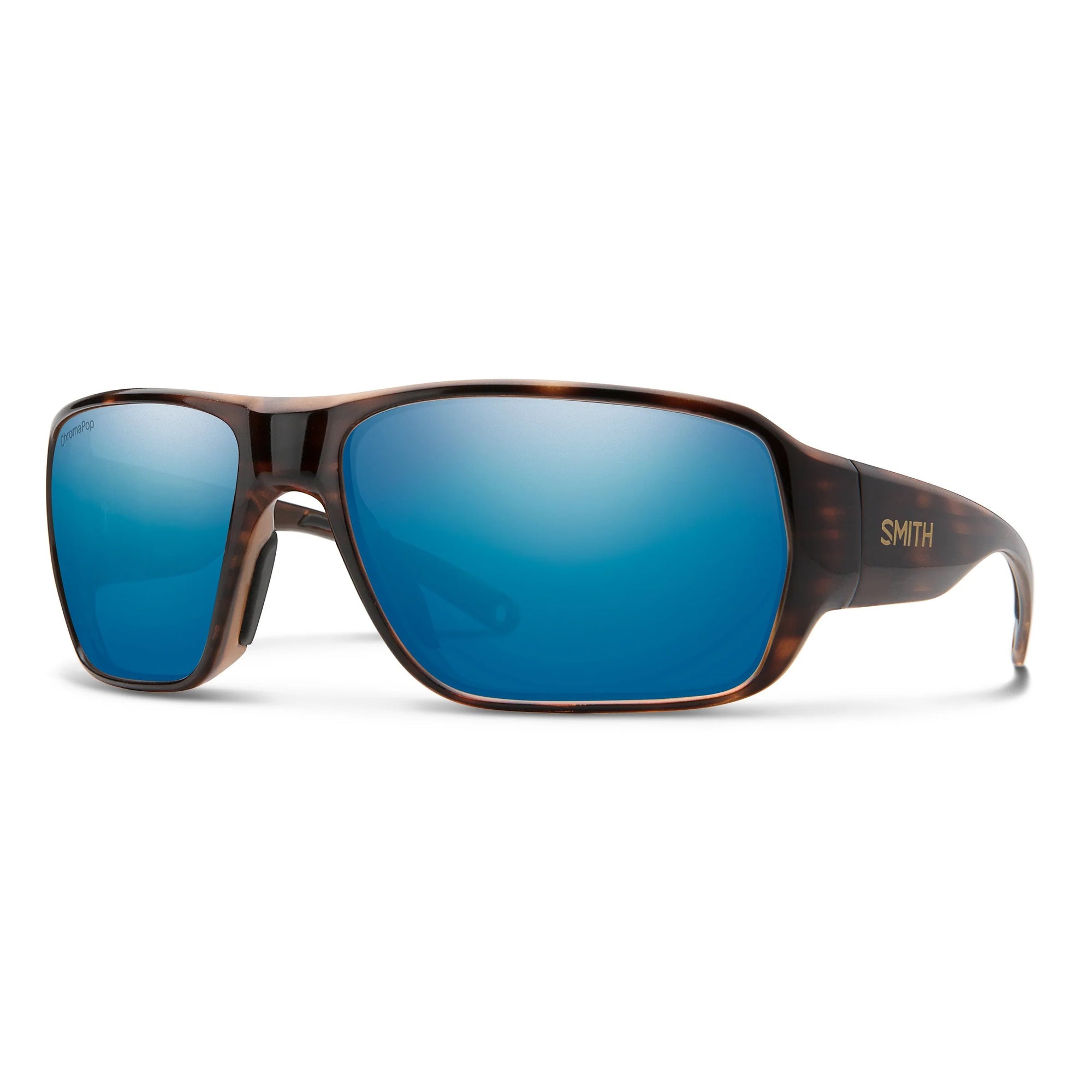 Smith Optics Castaway Tortoise Frame Chromapop Blue Mirror Lens
