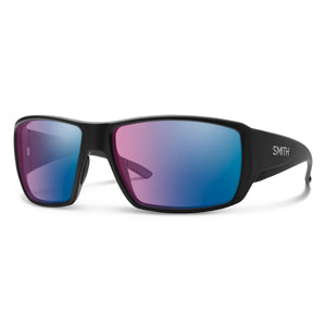 Smith Optics Guides Choice Matte Black Frame / Rose Blue Mirror Lens