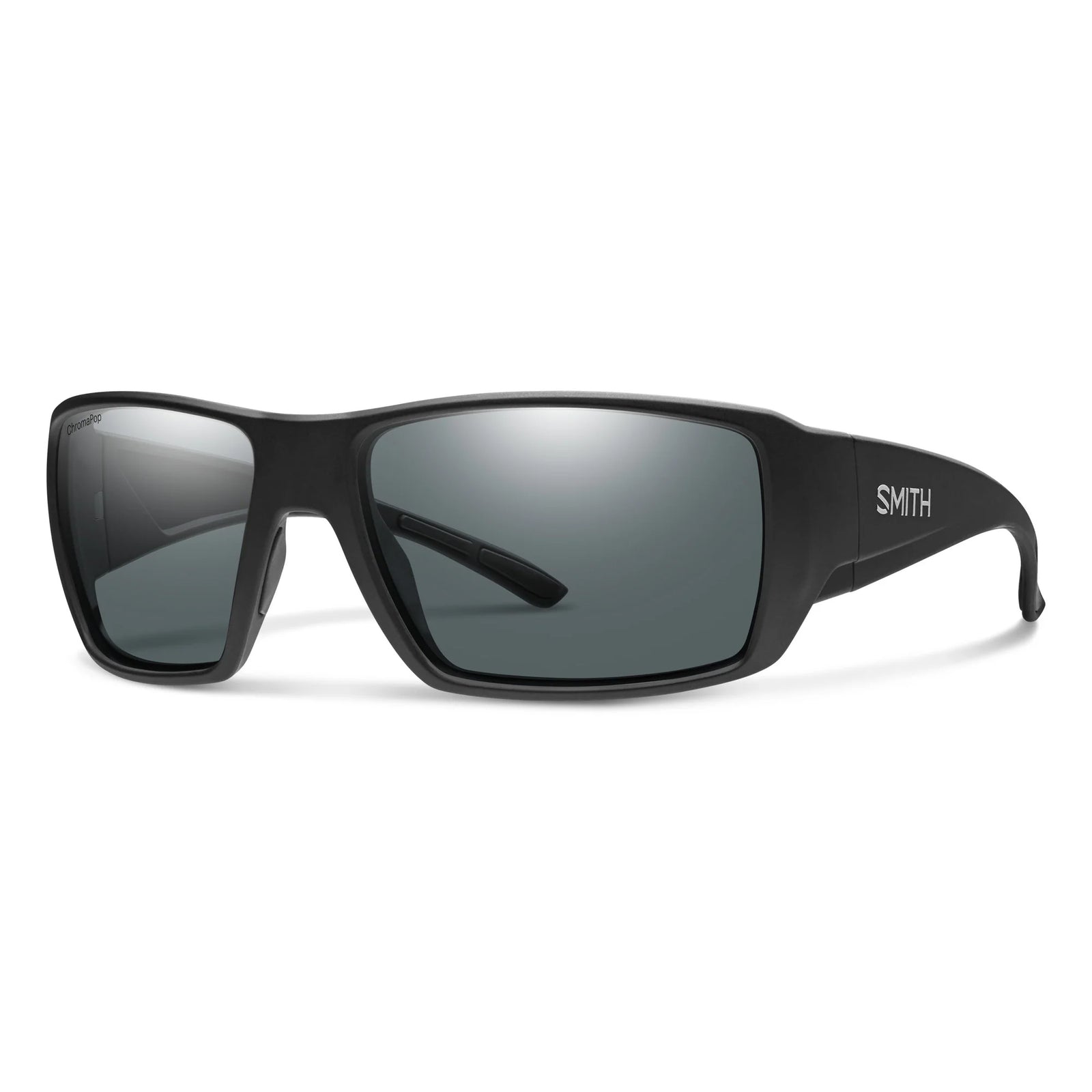 Smith Optics Guides Choice XL Matte Black Frame ChromaPop Polarised Glass Black Grey Lens