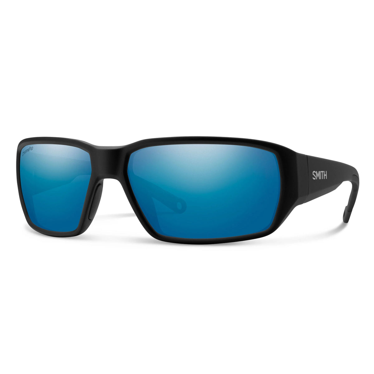 Smith Optics Hookset Matte Black Frame / ChromaPop Blue Mirror Lens