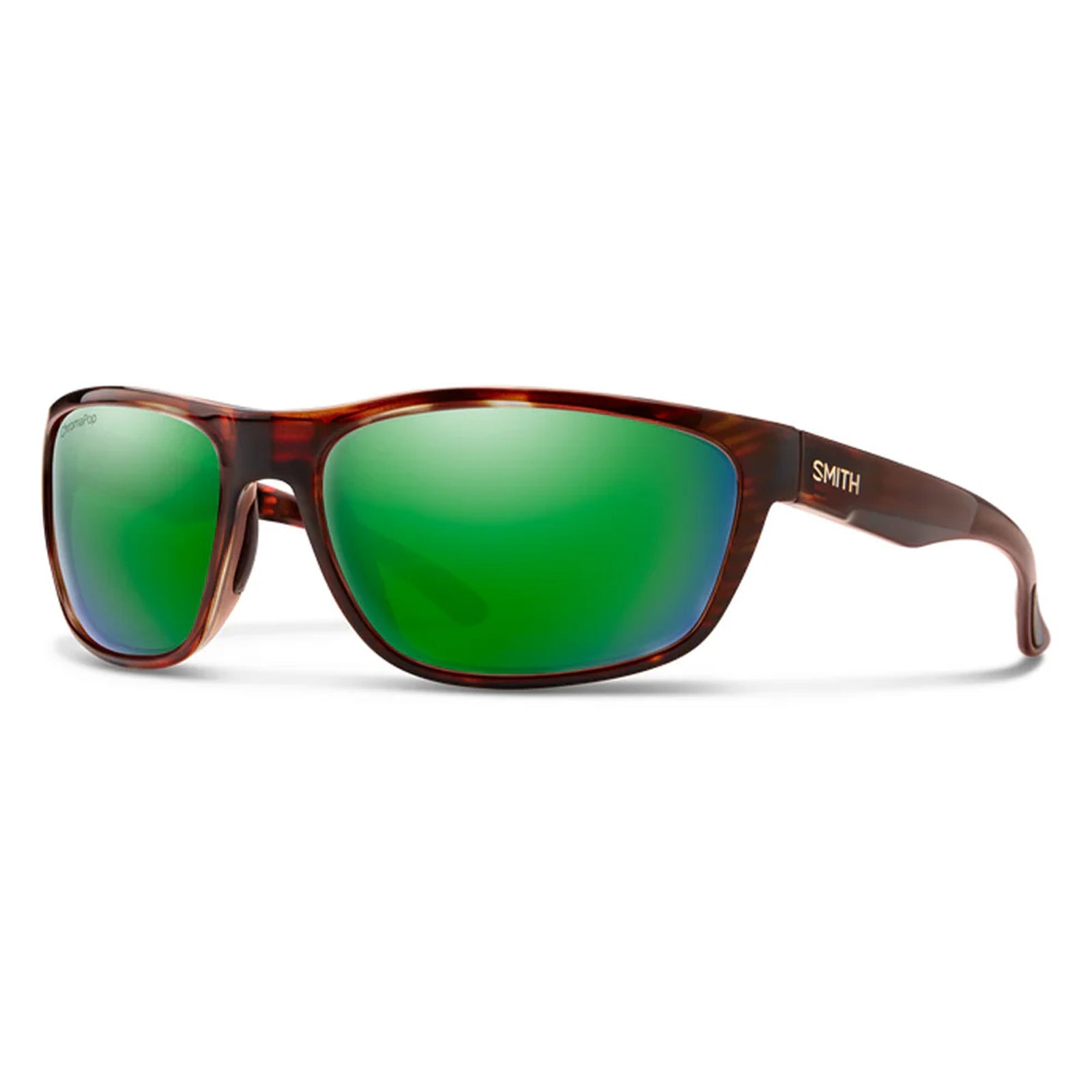 Smith Optics Redding Tortoise Frame Green Mirror Lens