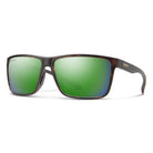 Smith Optics Riptide Matt Tortoise Frame ChromaPop Polarised Glass Green Mirror Lens
