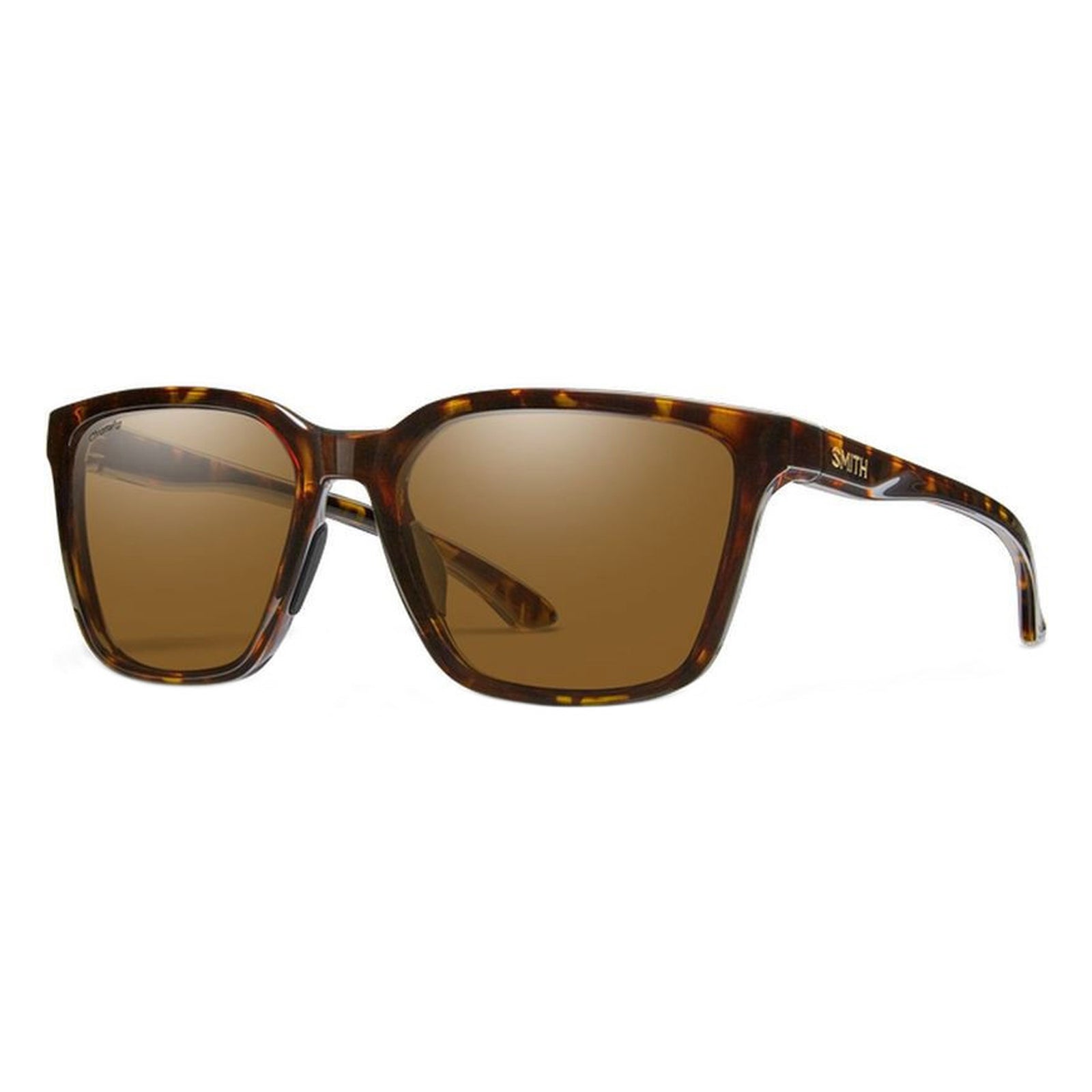 Smith Optics Shoutout Vintage Tort Frame Polarised Glass Brown Lens
