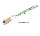 Snapbait Triple Threat Hybrid Bait Jig Lumo Orange Dot
