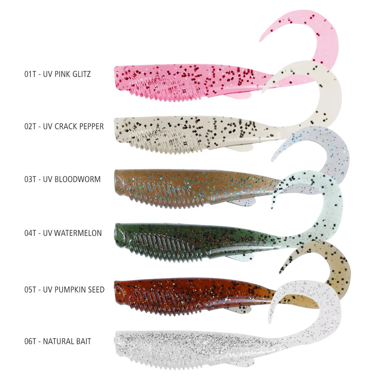 Squidgies Bio Tough Wriggler 100mm Colours