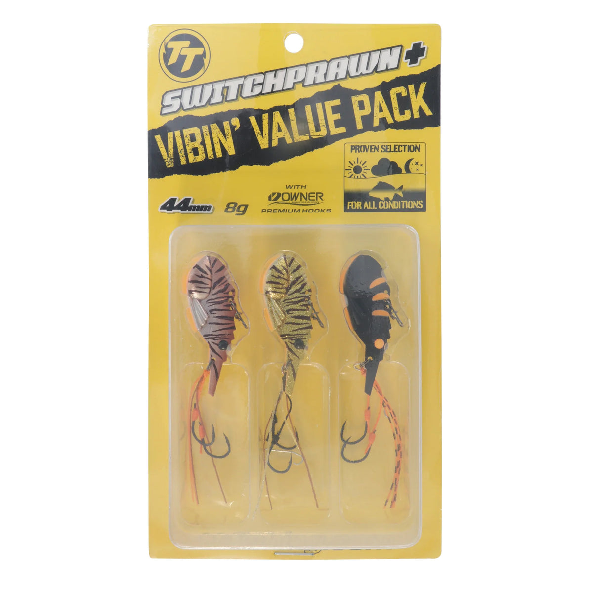 TT Switchprawn+ Value Pack 44mm