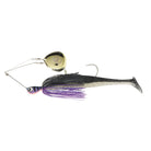 TT Tornado+ Mega Twin Spin Rigged Spinnerbait Purple Black