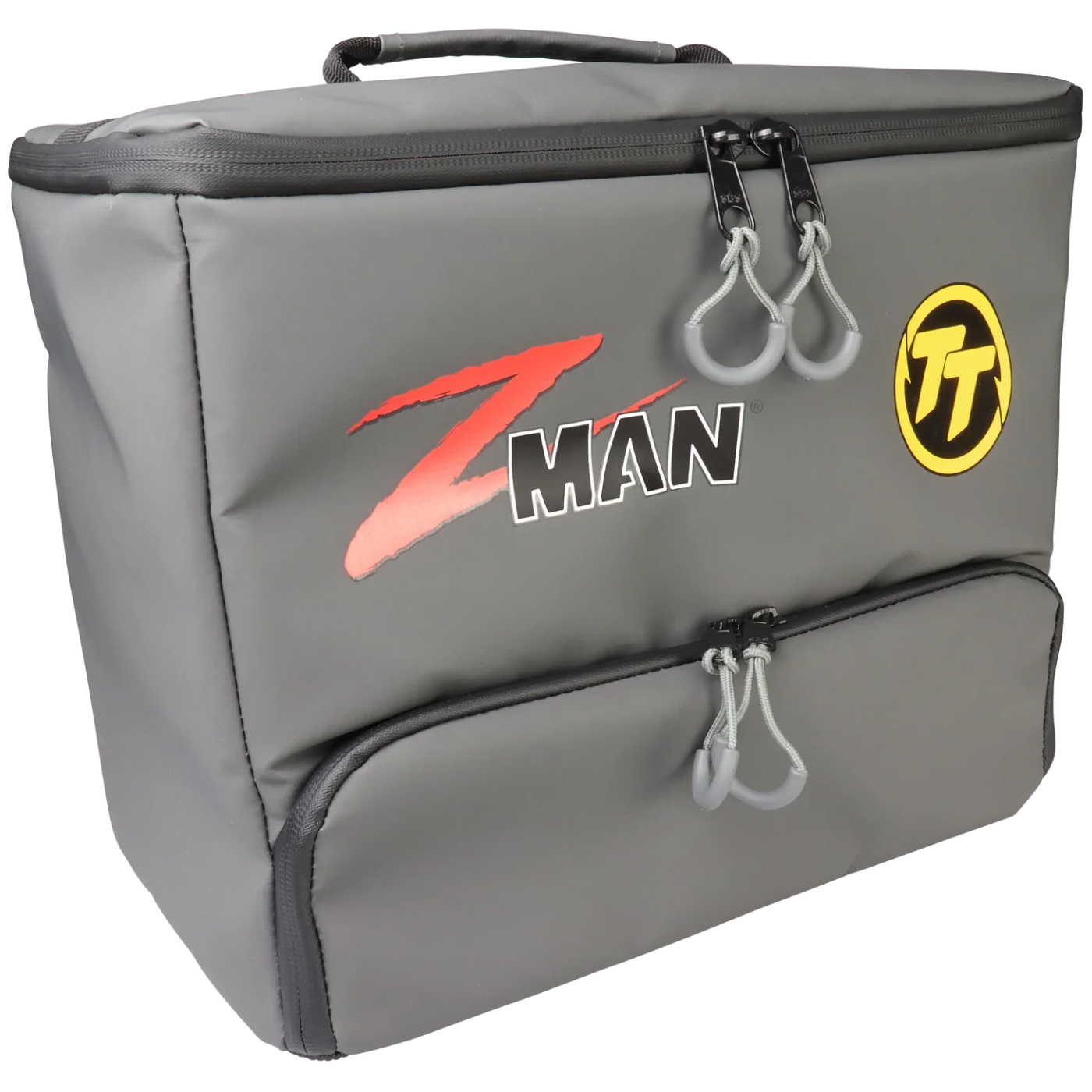 TT Weatherproof Zman Tackle Block open with soft plastics