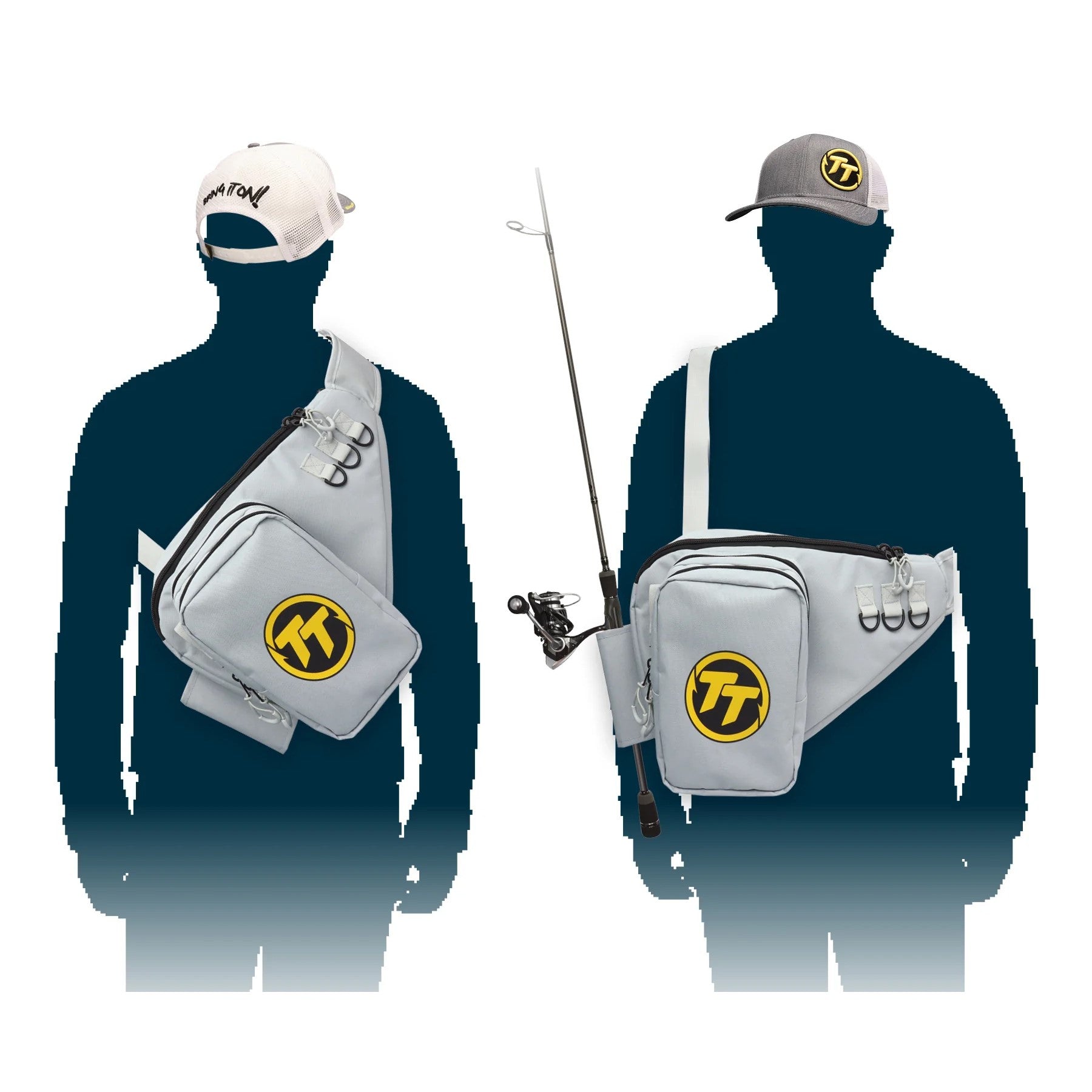 TT Tackle Tactics Tackle Sling Bag Wearing