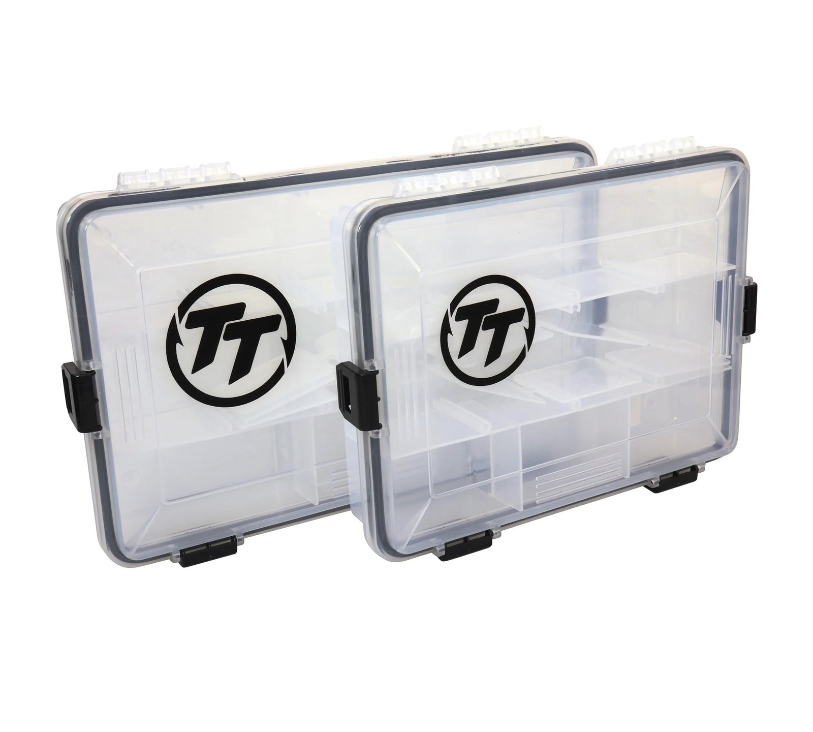 Tackle Tactics Waterproof Tackle Tray Sizes