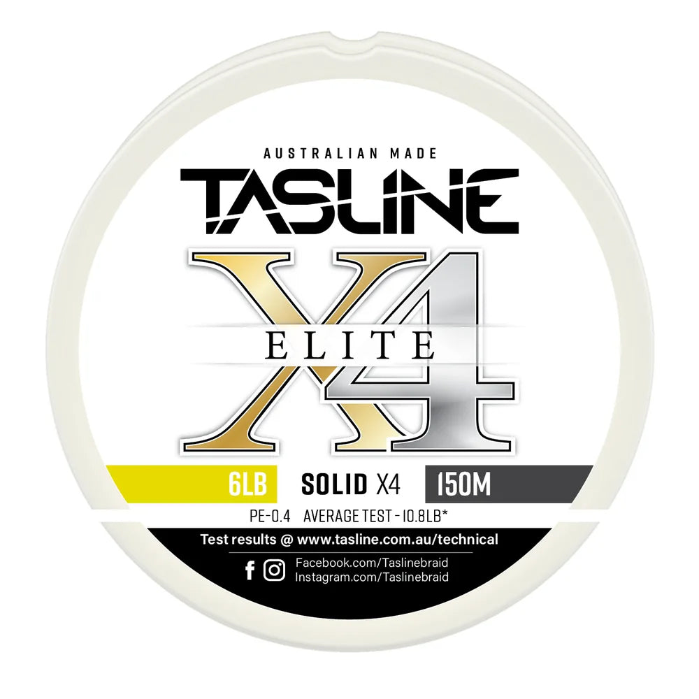 Tasline X4 Solid 150m 6lb
