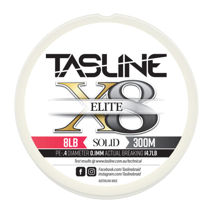 Tasline X8 Solid 300m 8lb