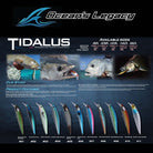 Oceans Legacy Tidalus Minnow 108 Slow Sink