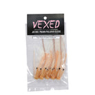 Vexed Jig Wig Prawn Pullover Sleeve 8cm 4mm Tan Flats Prawn