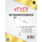 Vexed Premium Surf N Rock Snapper Paternoster Rig Back