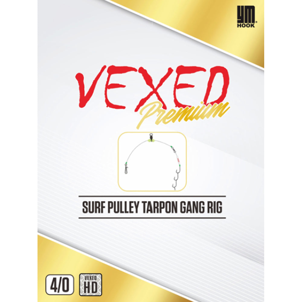 Vexed Premium Surf Pulley Tarpon Gang Rig Cover