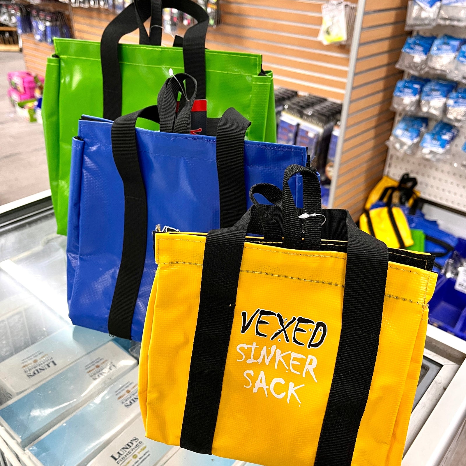 Vexed Sinker Sack Sizes