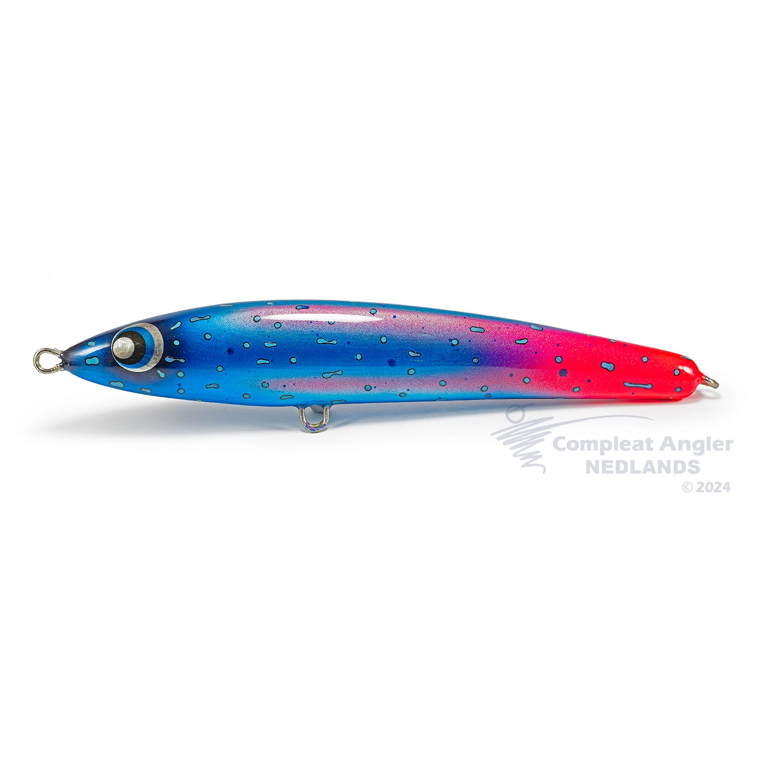 West Coast Poppers S150 Slow Sink 150g 220mm Pink Blue Trout Blue Eyes