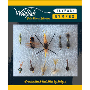 Wildfish Flypack Nymphs 10pk Front