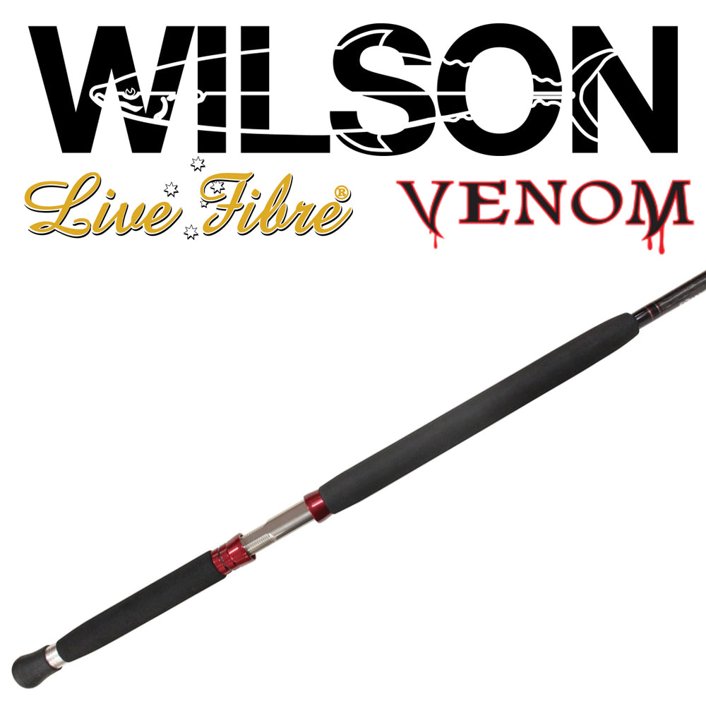 Wilson Live Fibre Venom Landbased Game Cover