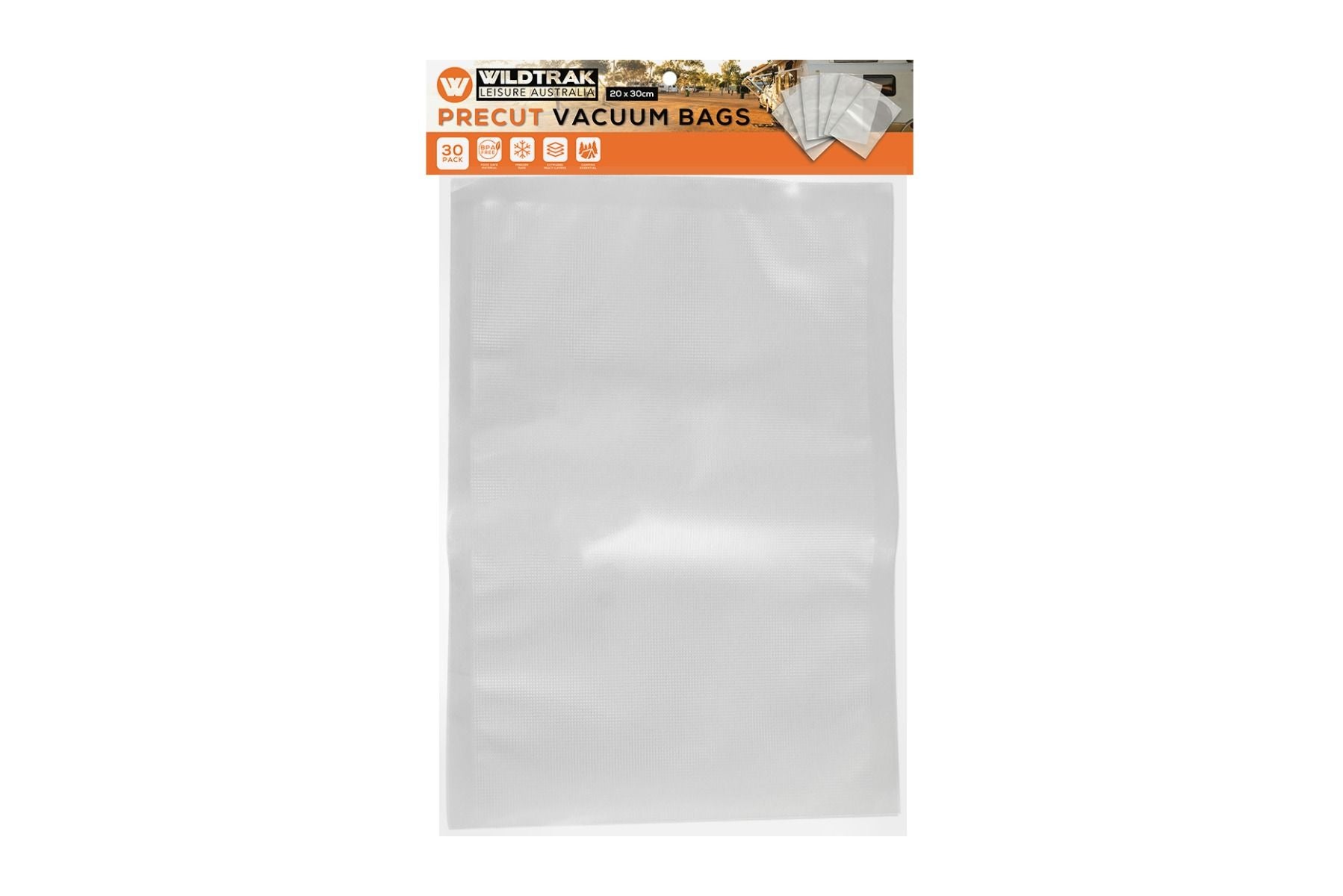 Wildtrak WildTrak Precut Vacuum Bags 20 x 30cm
