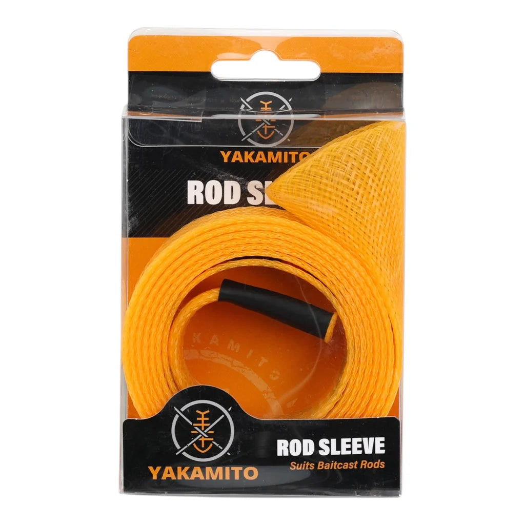 Yakamito Rod Sleeve - Orange Baitcast