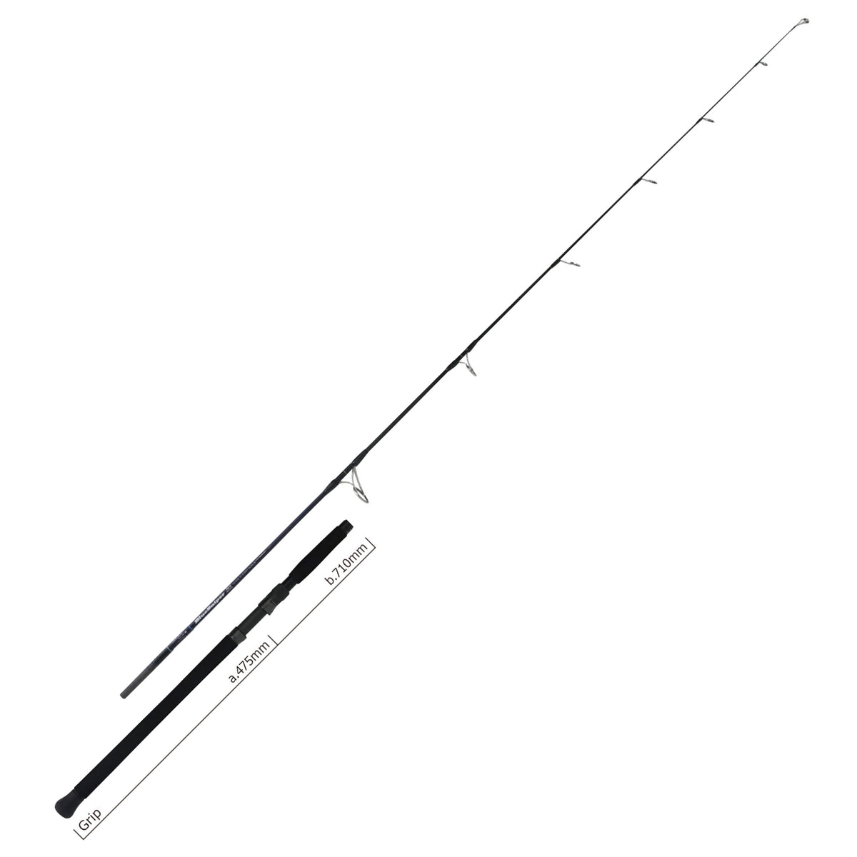Yamaga Blanks 25 Blue Sniper Boat Casting 76/4