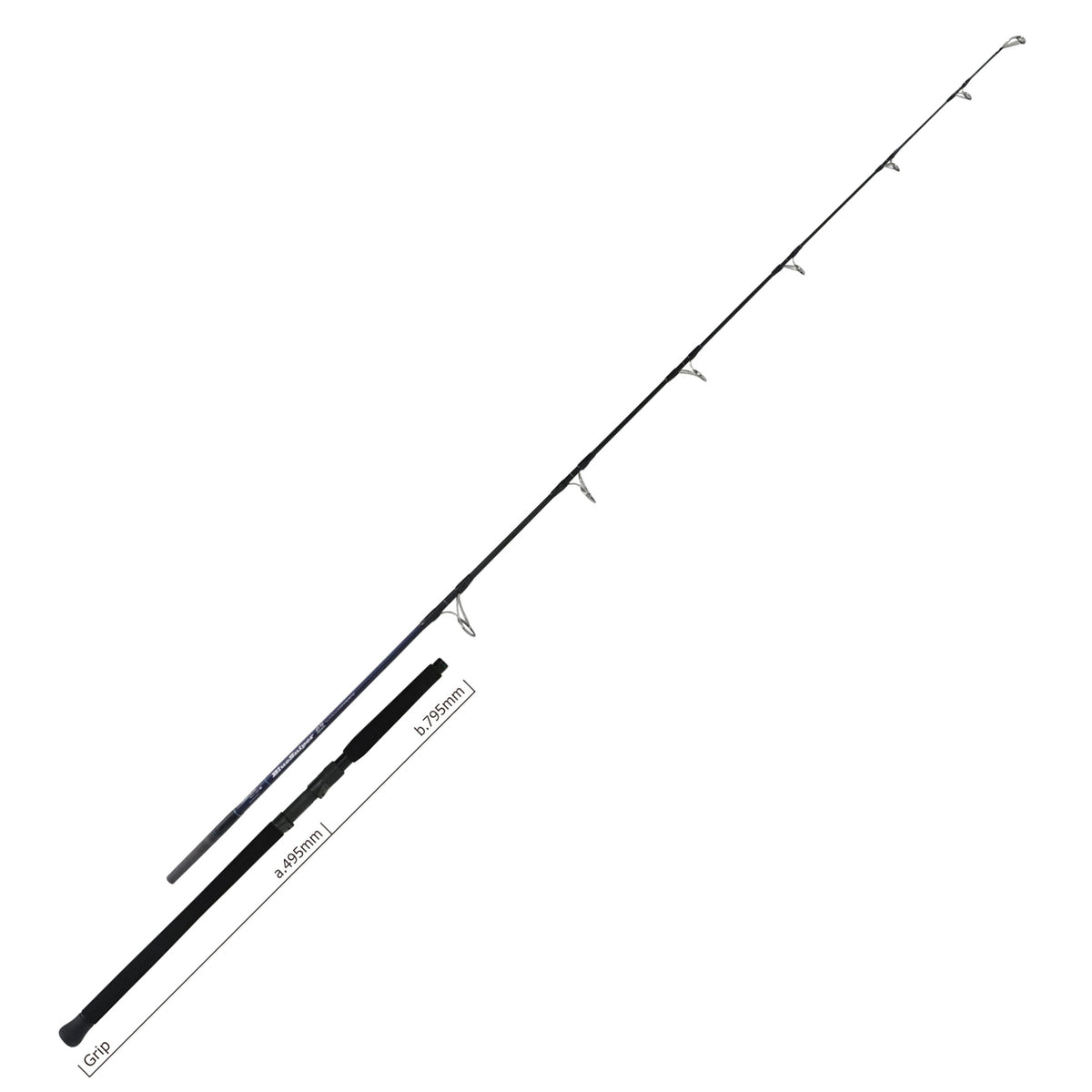 Yamaga Blanks 25 Blue Sniper Boat Casting 81/10