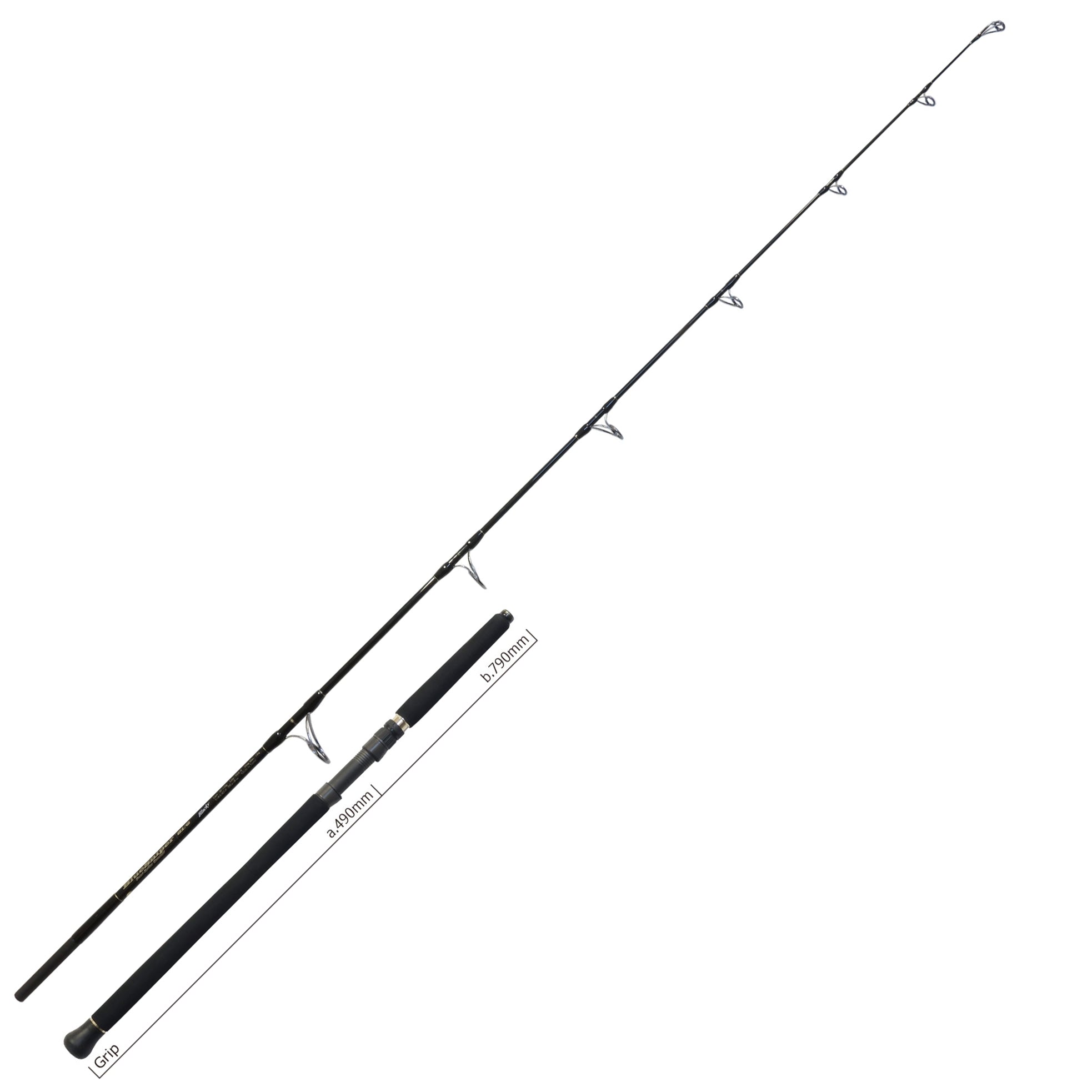 Yamaga Blanks BlueSniper Boat Casting 81/6 Blacky