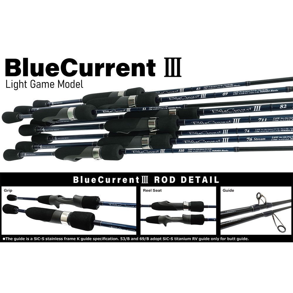 Yamaga Blanks Blue Current III - Compleat Angler Nedlands Pro Tackle