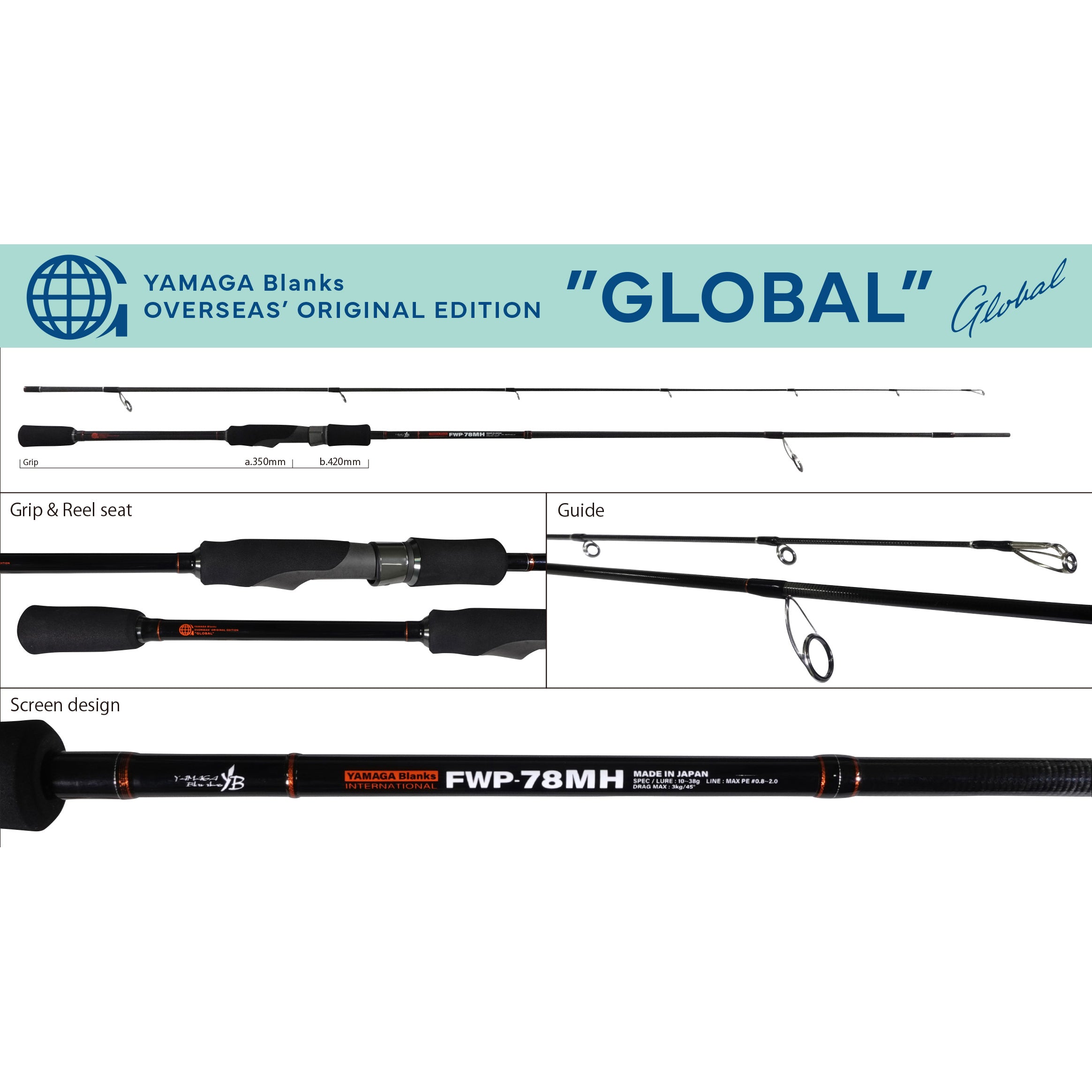 Yamaga Blanks FWP Global 78MH
