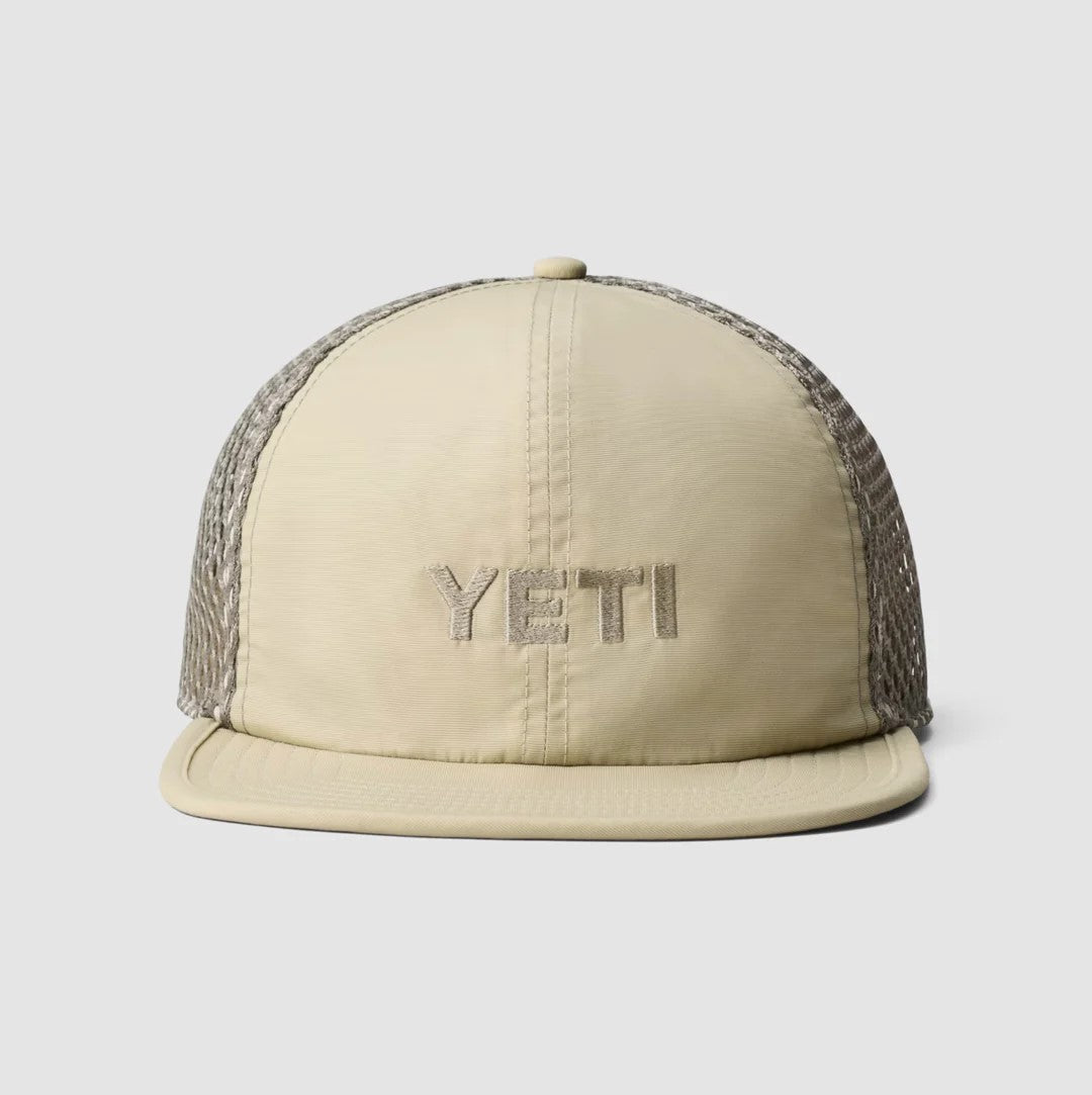 Yeti Logo Performance Cap Sand Front