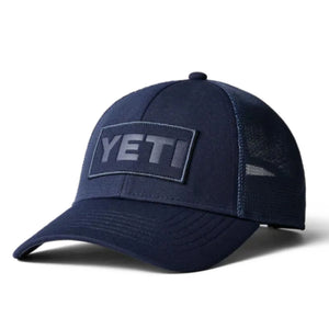 Yeti Patch Trucker Hat Navy On Navy