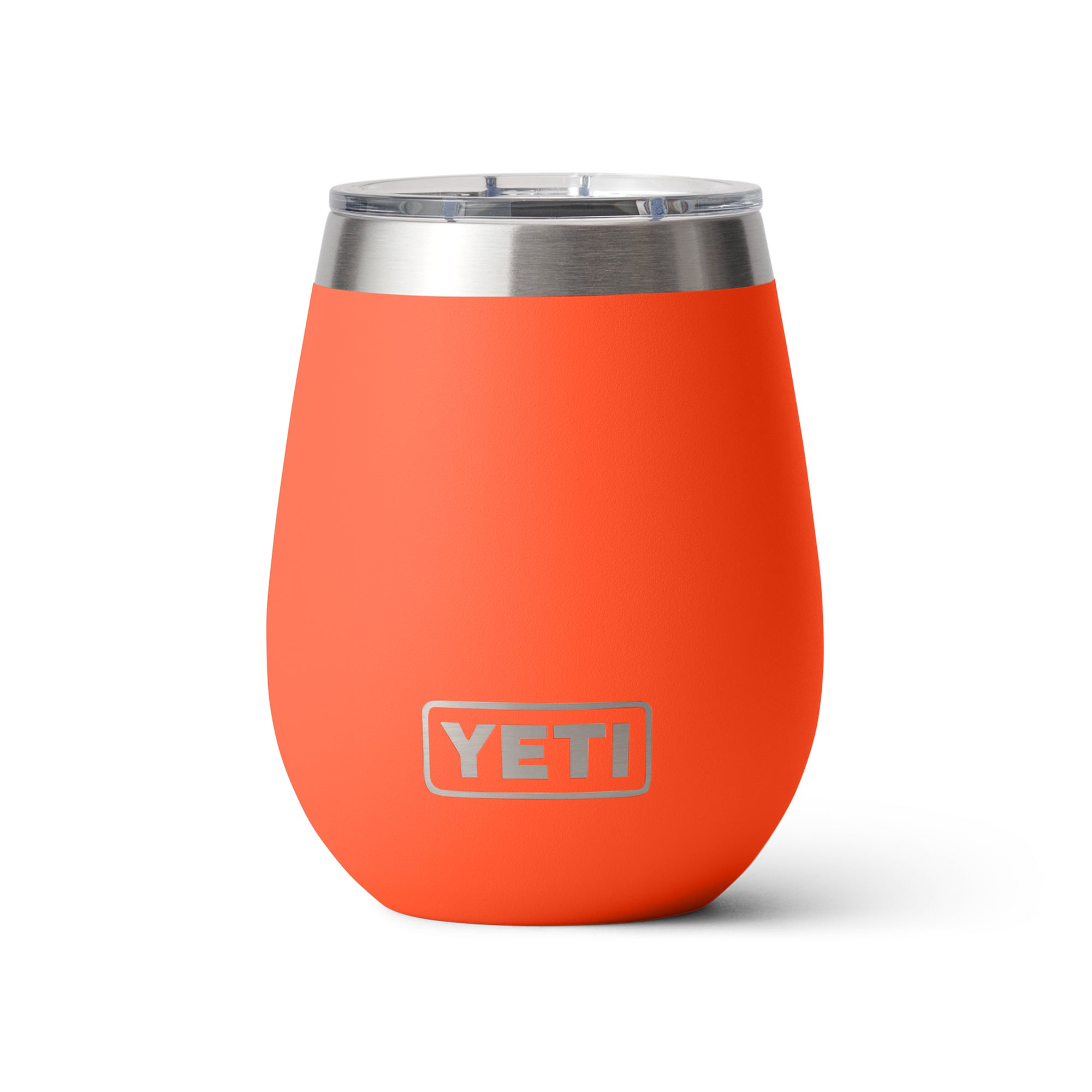 Yeti Rambler 10oz Wine Tumbler Papaya