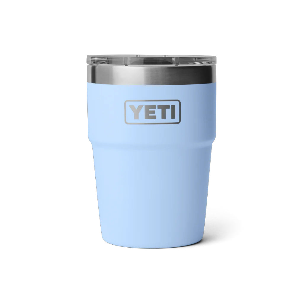 Yeti Rambler 16oz Stackable Cup Big Sky Blue