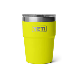 Yeti Rambler 16oz Stackable Cup Firefly Yellow