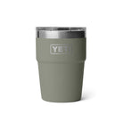 Yeti Rambler 16oz Stackable Cup Pampa Green