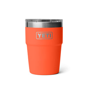 Yeti Rambler 16oz Stackable Cup Papaya
