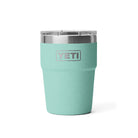 Yeti Rambler 16oz Stackable Cup Sea Stone